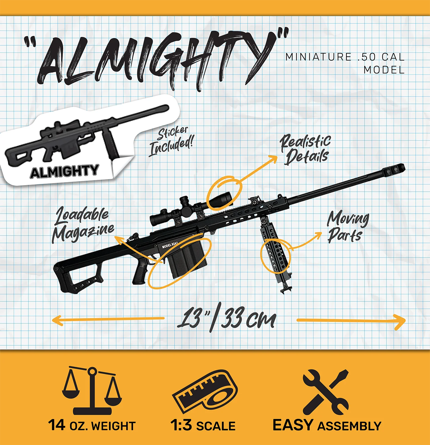 Goat Guns BARRETT MODEL 82A1 .50 CAL