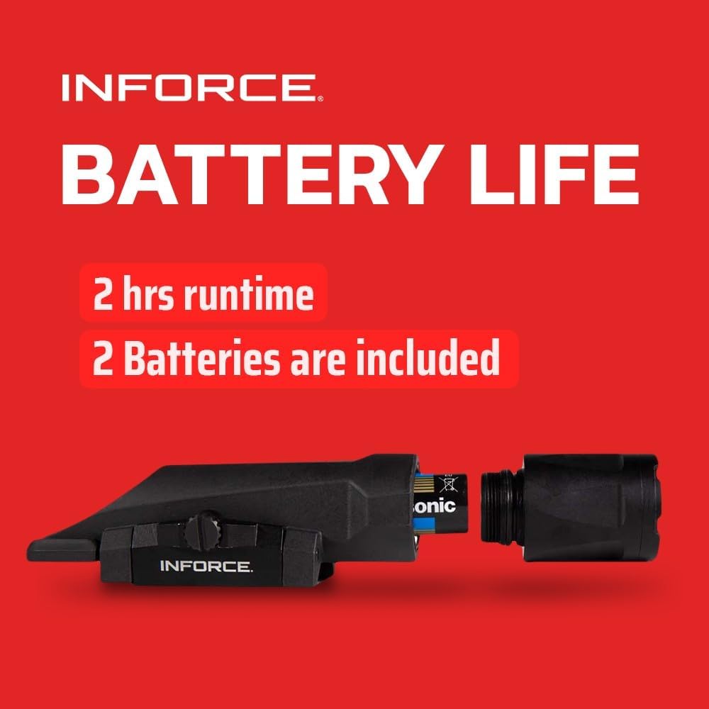 Inforce Gen 3 WMLx 1,100 Lumen Light (Black)