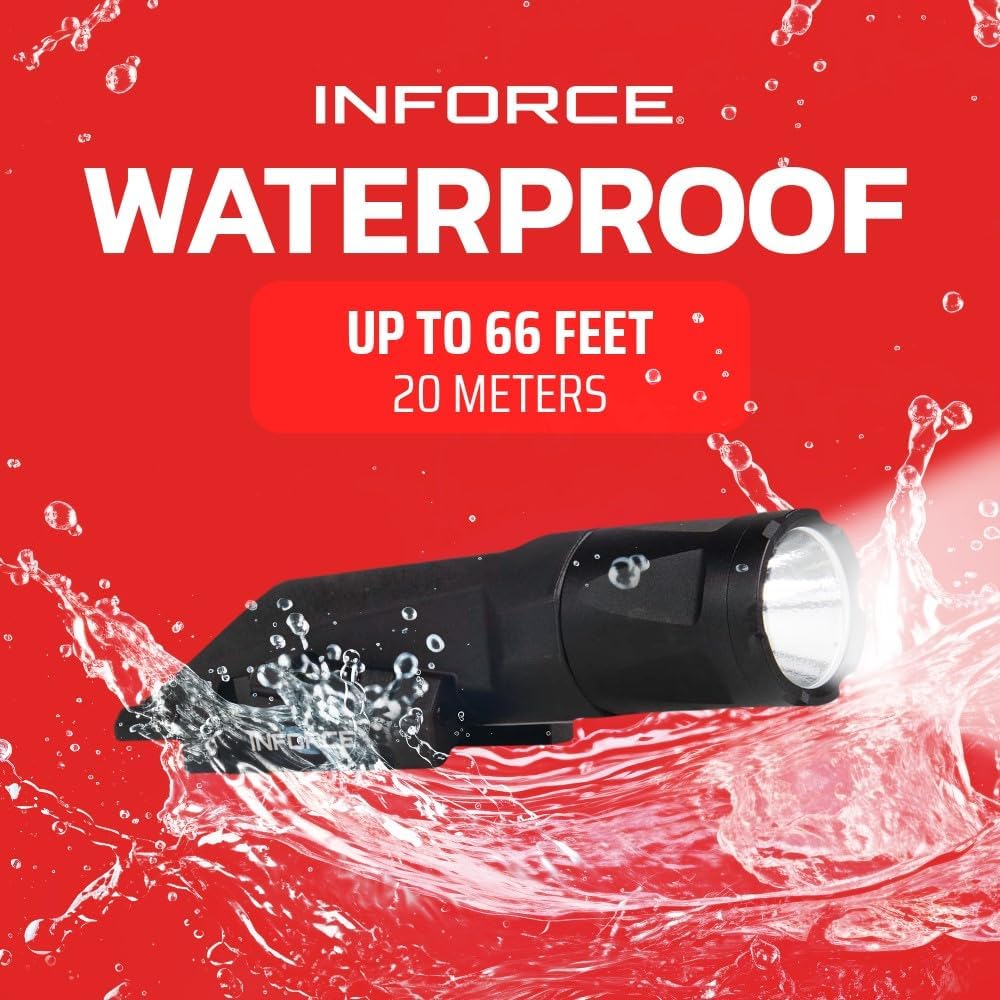 Inforce Gen 3 WMLx 1,100 Lumen Light (Black)