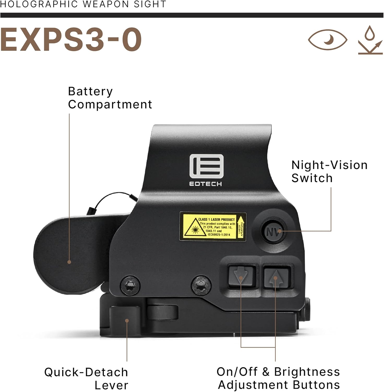 EOTECH EXPS3 Holographic Weapon Sight