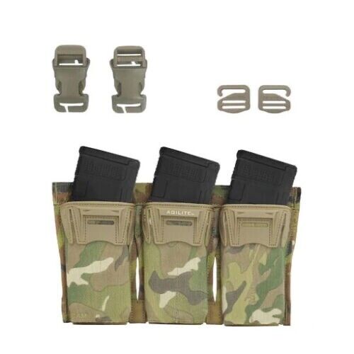 Agilite Multicam Bundle K19 Plate Carrier +Pincer Placard Trip+Six Pack Hanger pouch